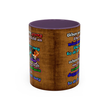 doggystyle - Accent Mug (brown papyrus)
