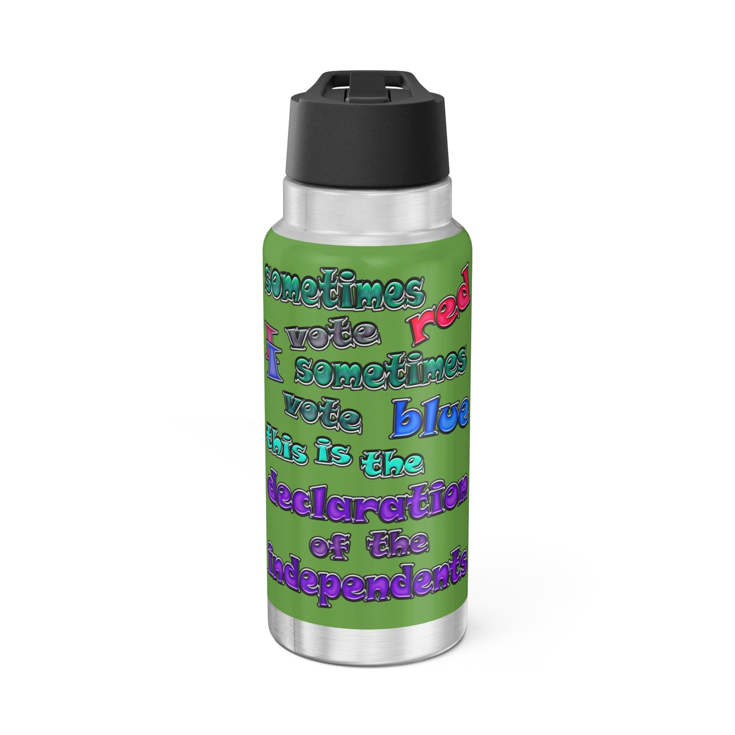 declaration of the independents - Gator Tumbler, 32oz (green)