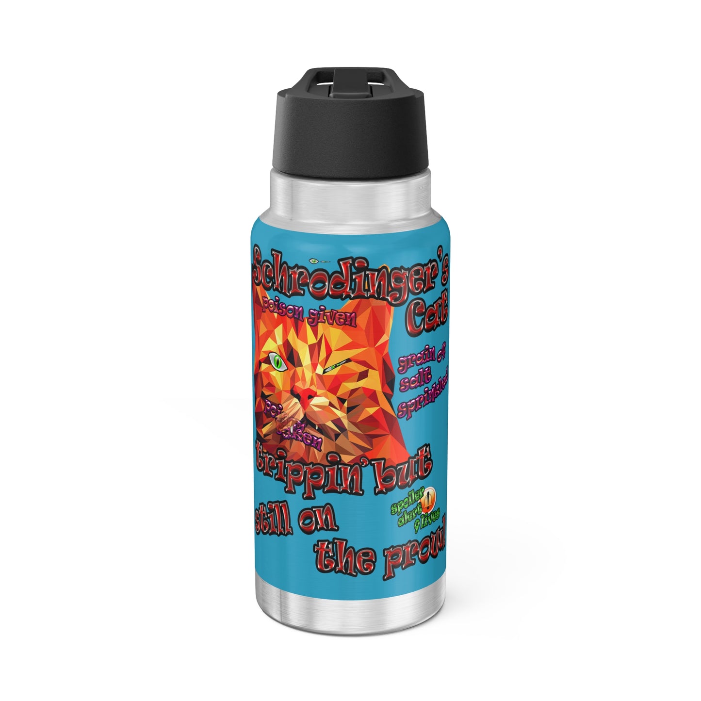 schrodinger's cat - Gator Tumbler, 32oz (turquoise)