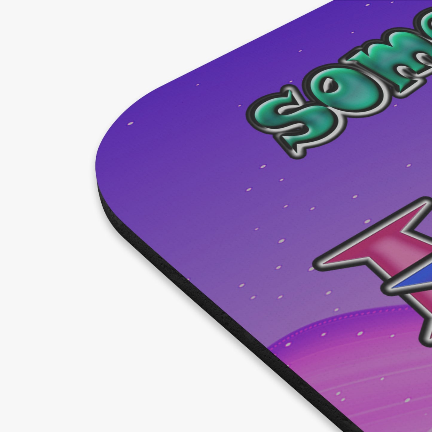 declaration of the independents - Mouse Pad (Rectangle) (purple-pink wave)