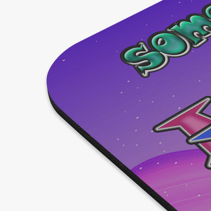 declaration of the independents - Mouse Pad (Rectangle) (purple-pink wave)