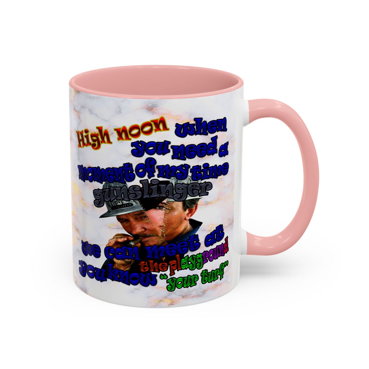 high noon - Accent Mug (white marble)