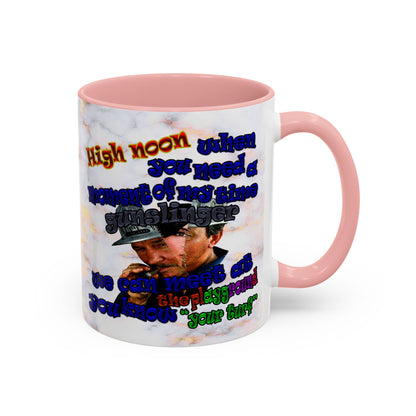 high noon - Accent Mug (white marble)