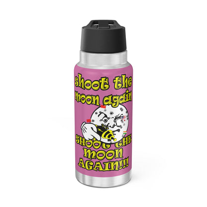shoot the moon again - Gator Tumbler, 32oz (light pink)