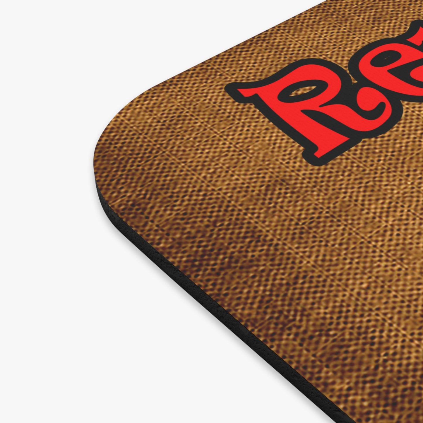 donkeys and elephants - Mouse Pad (Rectangle) (brown papyrus)