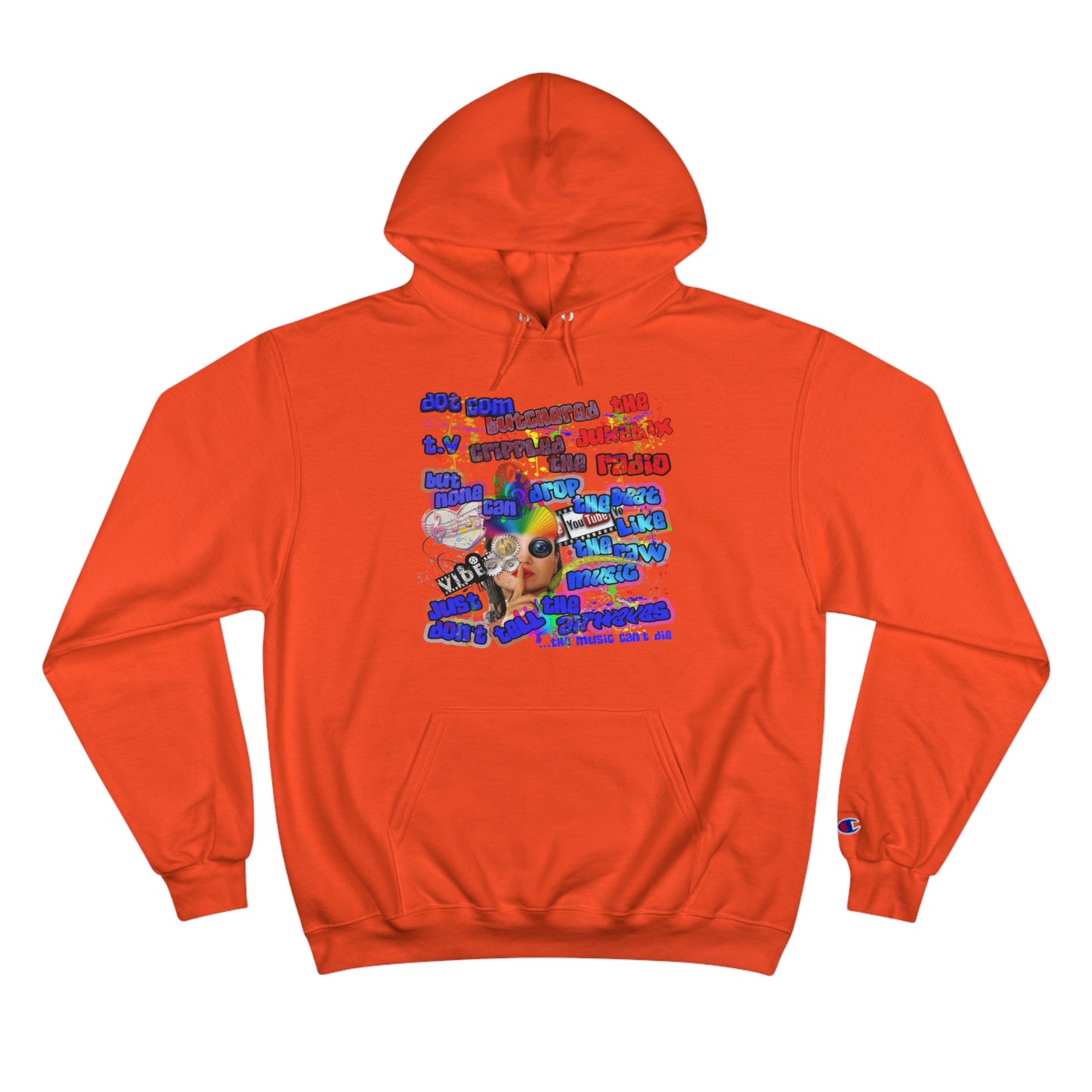 drop the beat - Champion Hoodie