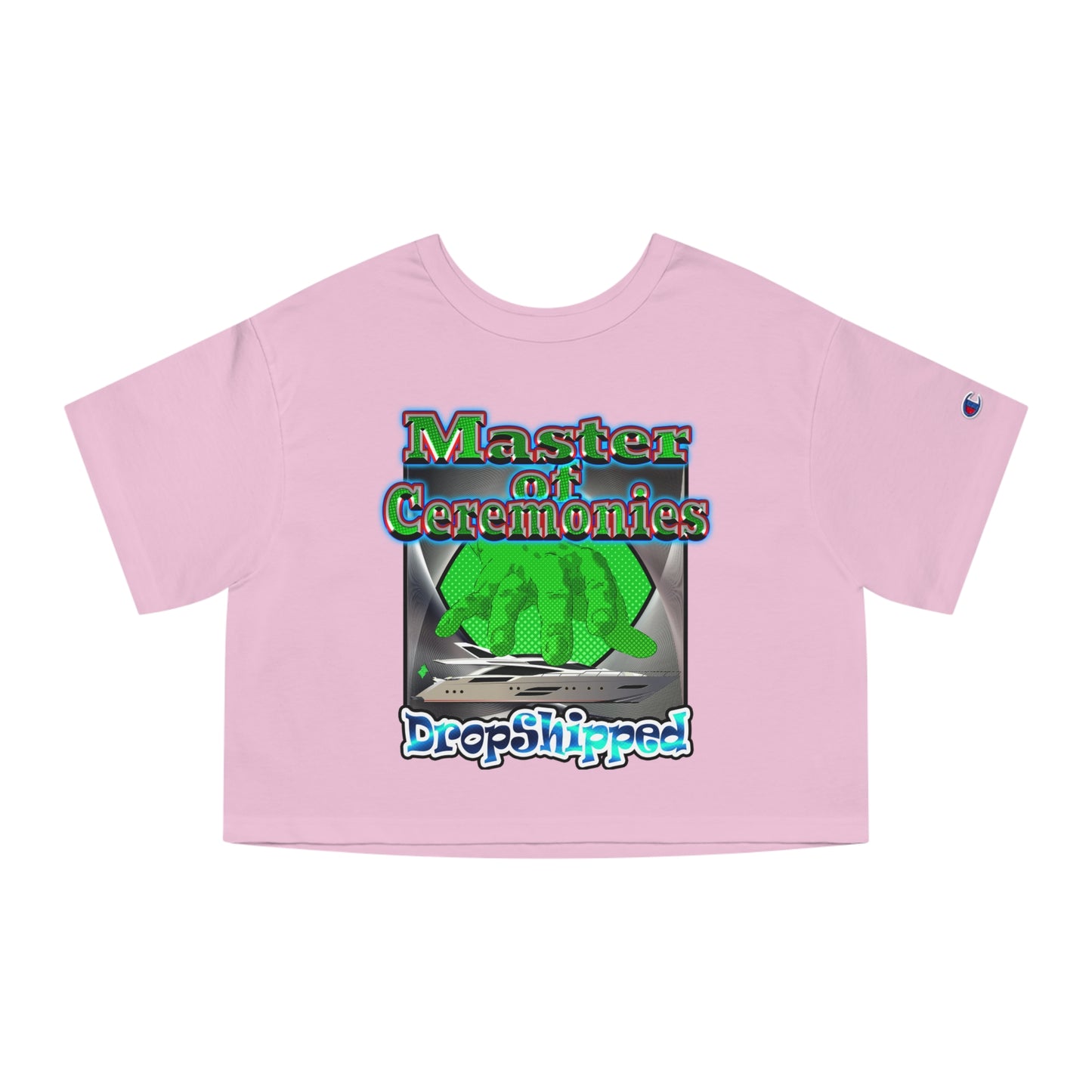 logo - Champion Women's Heritage Cropped T-Shirt