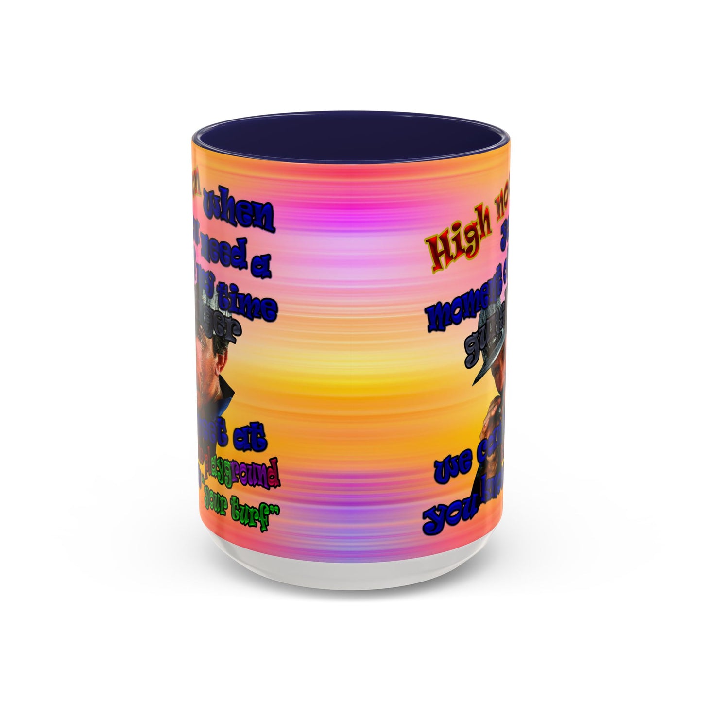 high noon - Accent Mug (color blur)