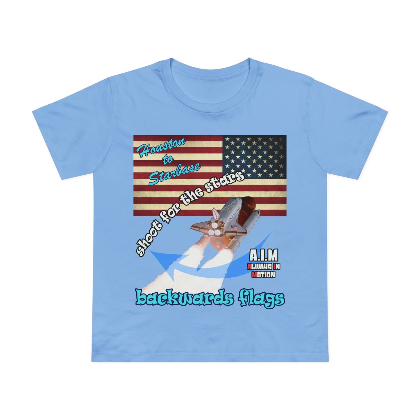 shoot for the stars - Women’s Maple Tee