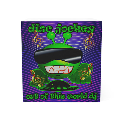 disc jockey - note cube (purple wave)