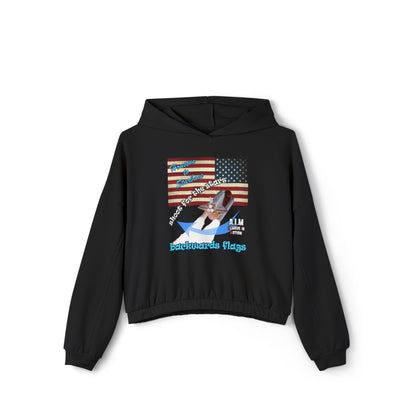 shoot for the stars - Women's Cinched Bottom Hoodie