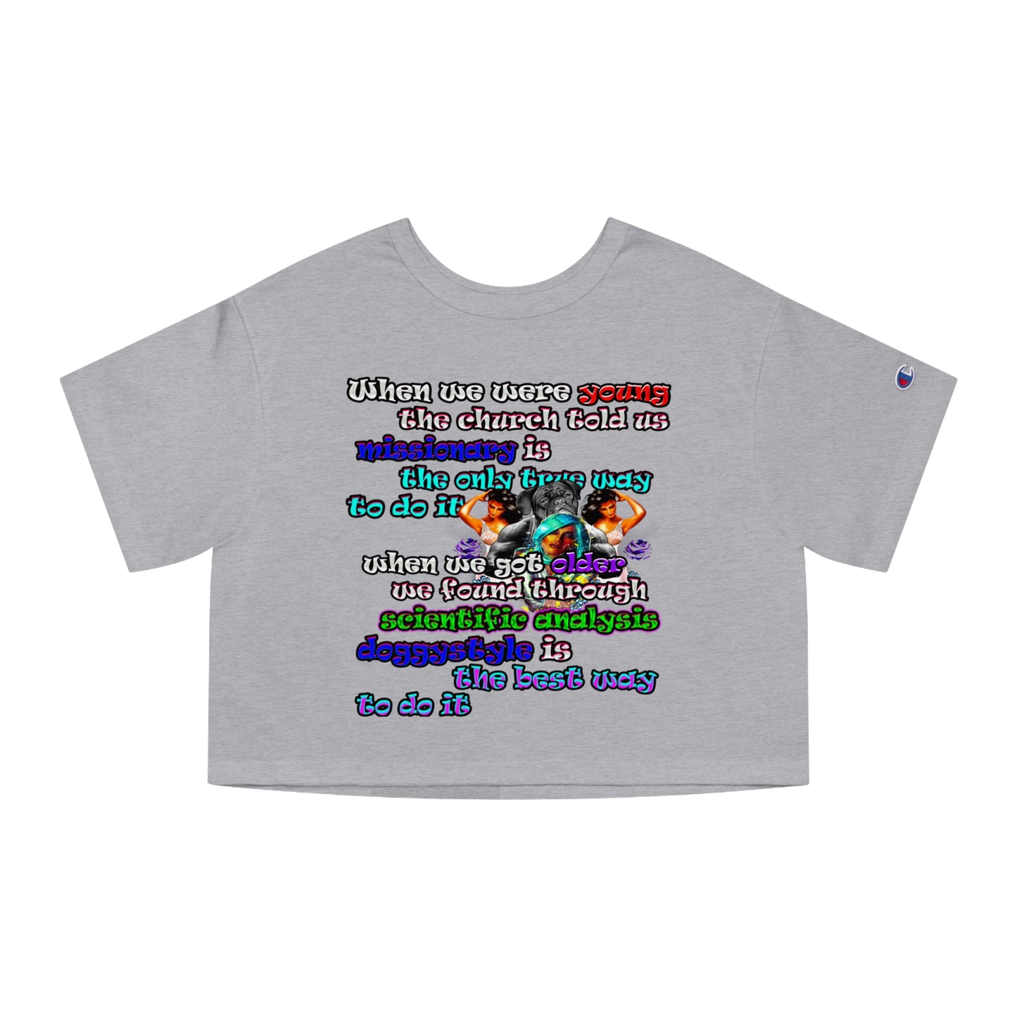 doggystyle - Champion Women's Heritage Cropped T-Shirt
