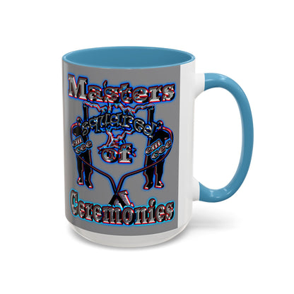 em cee squared - Accent Mug (grey)