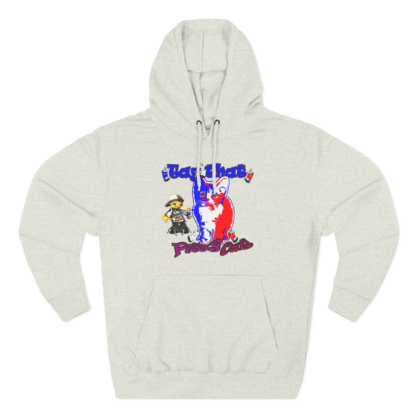 tag that - Three-Panel Fleece Hoodie