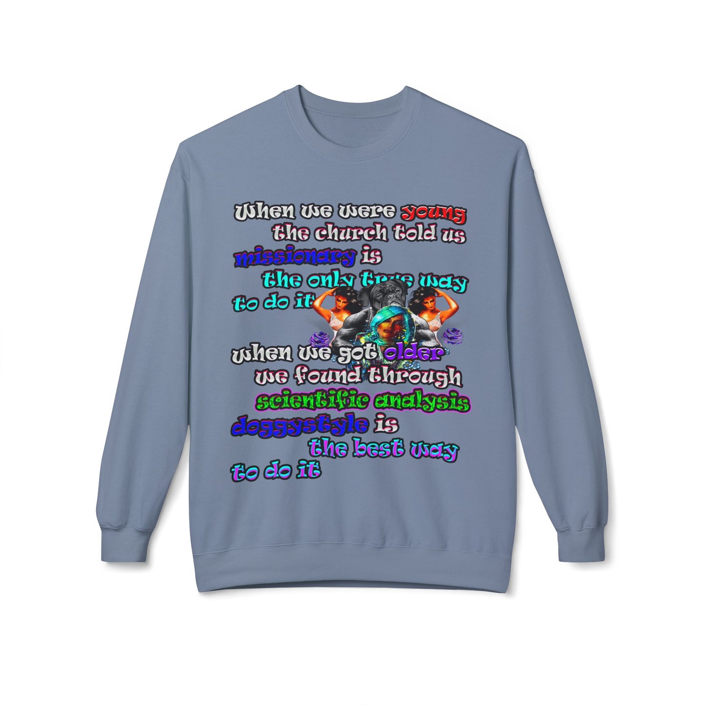 doggystyle - Unisex Midweight Softstyle Fleece Crewneck Sweatshirt