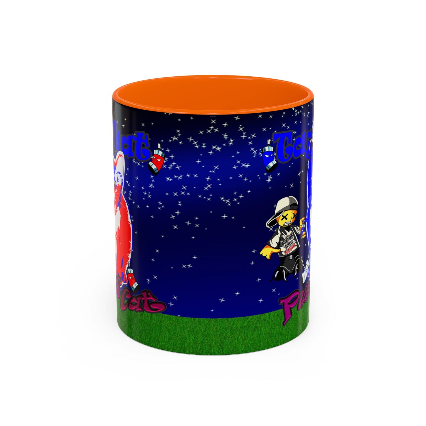 tag that - Accent Mug ('snoops' background)