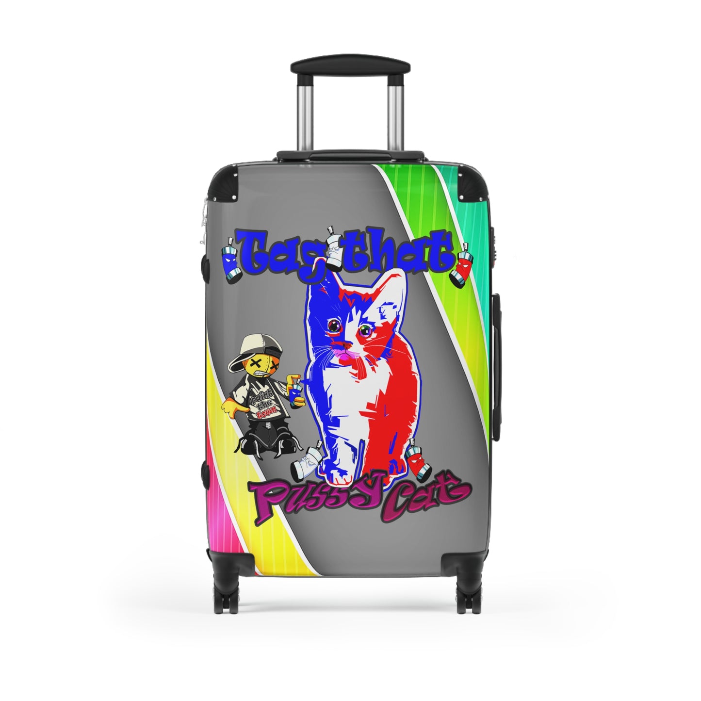 tag that - Suitcase (rainbow split)