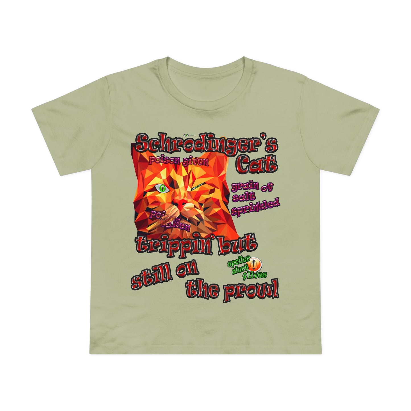 schrodinger's cat - Women’s Maple Tee