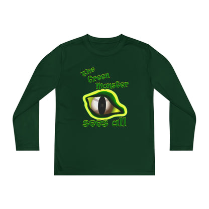 green monster - Youth Long Sleeve Competitor Tee
