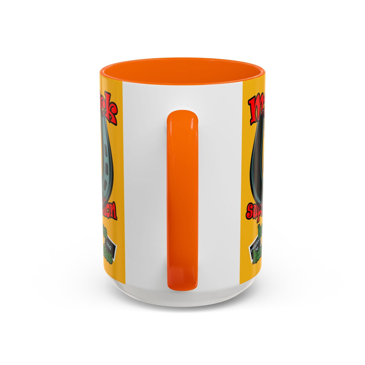 my luck - Accent Mug (yellow)