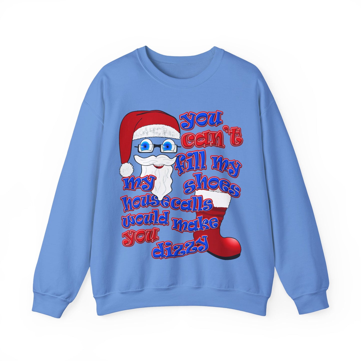 santa's shoes - Unisex Heavy Blend™ Crewneck Sweatshirt