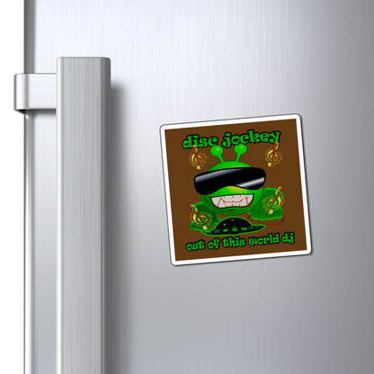 disc jockey - Magnets - (brown)