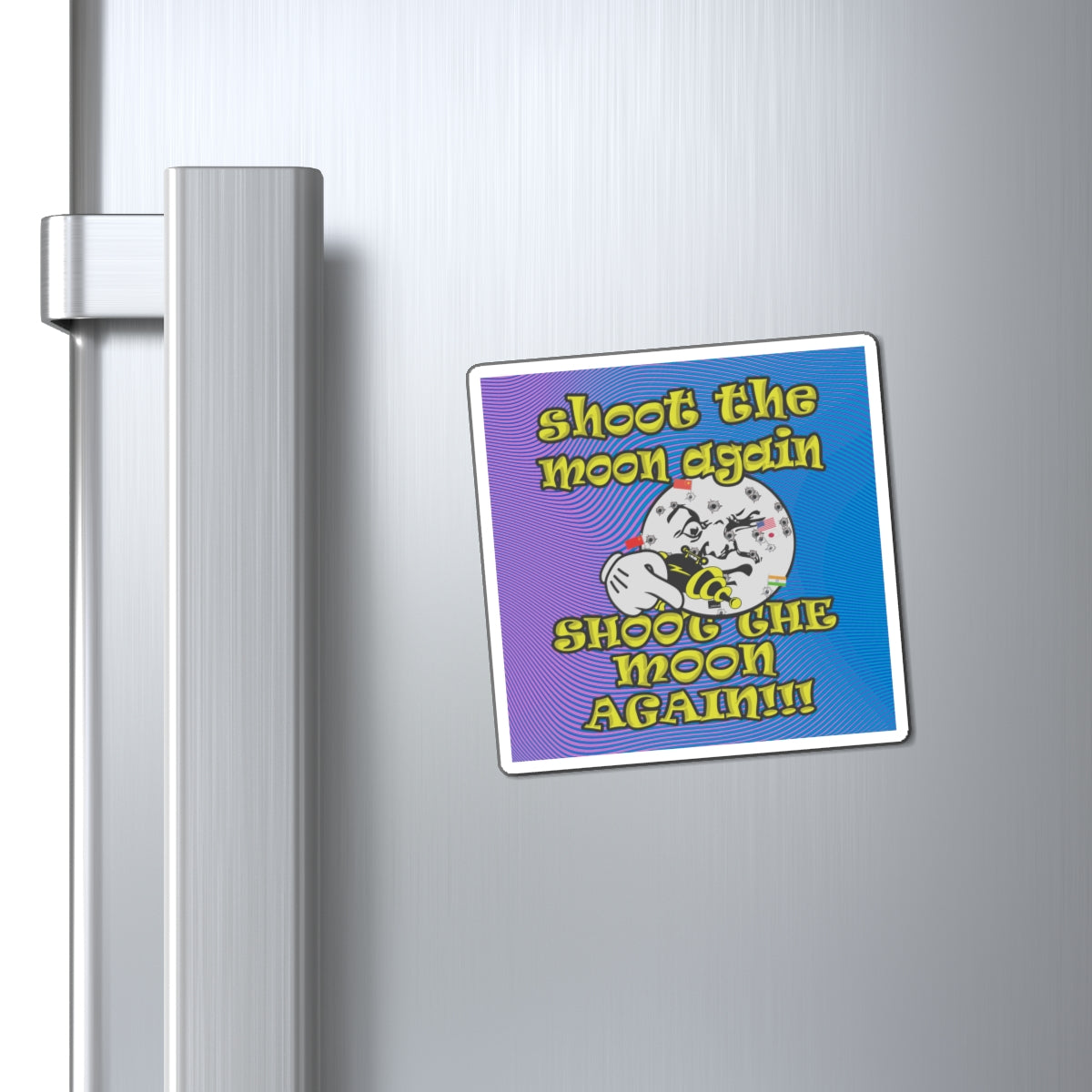 shoot the moon again - Magnets - (light blue-purple wave)