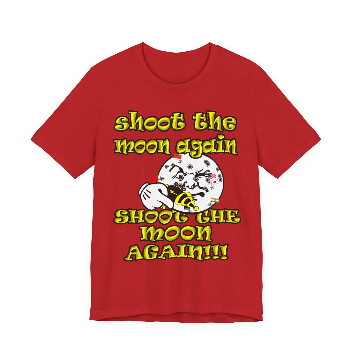 shoot the moon again - Unisex Jersey Short Sleeve Tee
