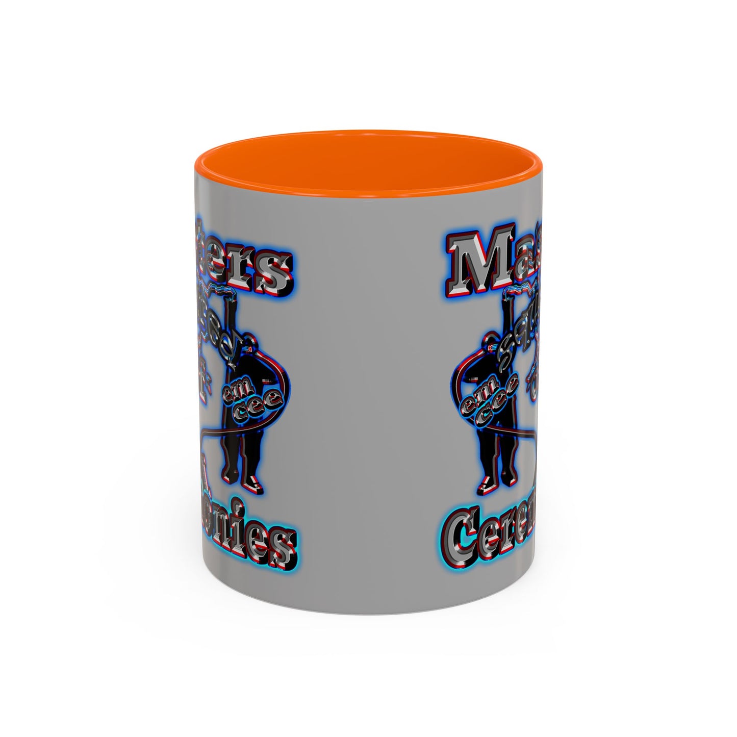 em cee squared - Accent Mug (light grey)