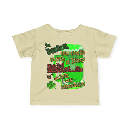 celtics logo - Infant Fine Jersey Tee