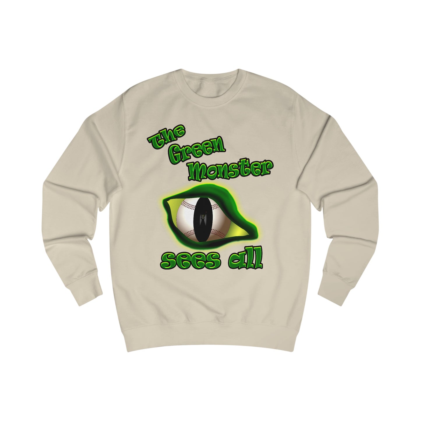 green monster - Men's Sweatshirt