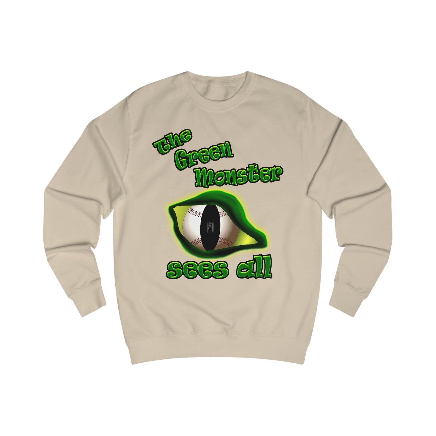 green monster - Men's Sweatshirt