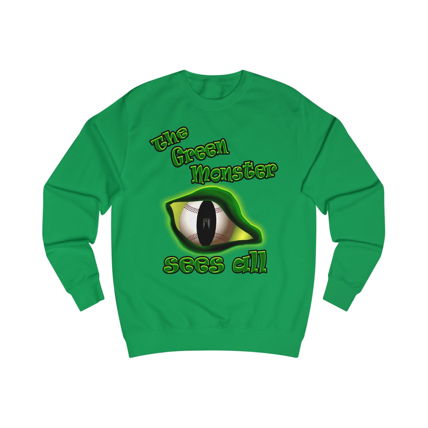 green monster - Men's Sweatshirt
