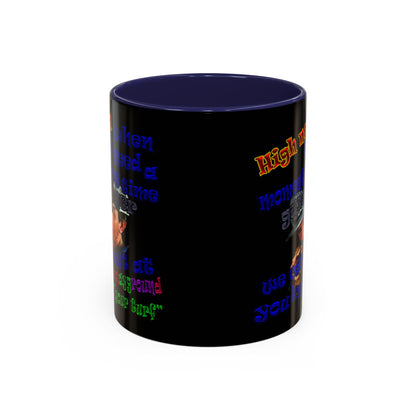 high noon - Accent Mug (black)