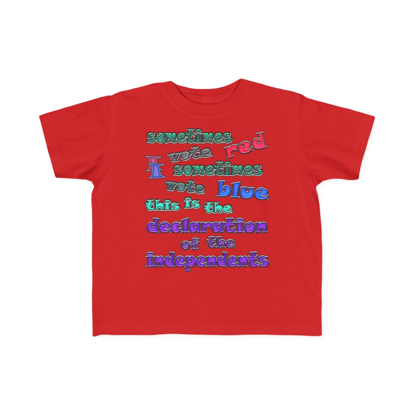 irrelevant - Toddler's Fine Jersey Tee