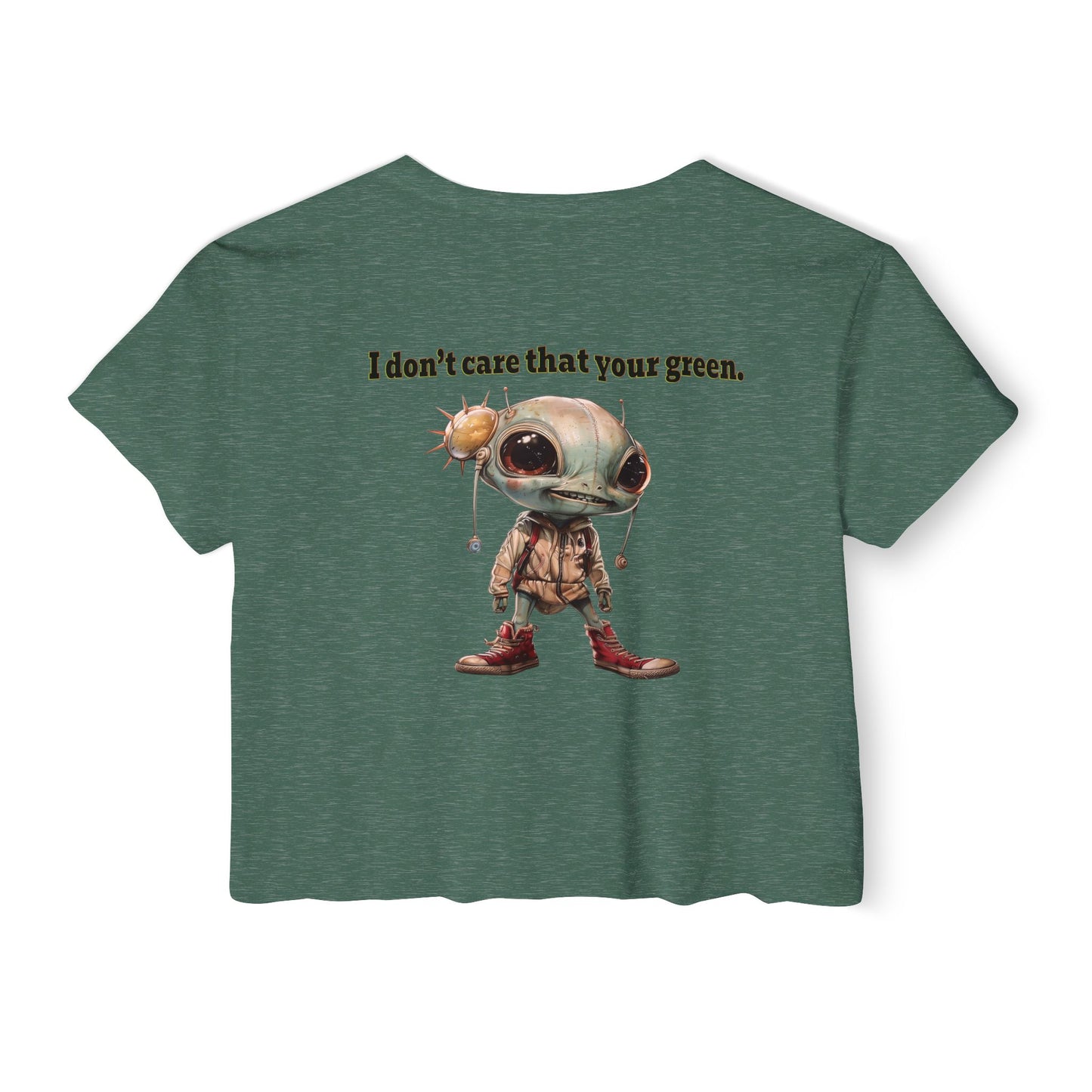 I don't care that your grey - Women's Festival Crop Top