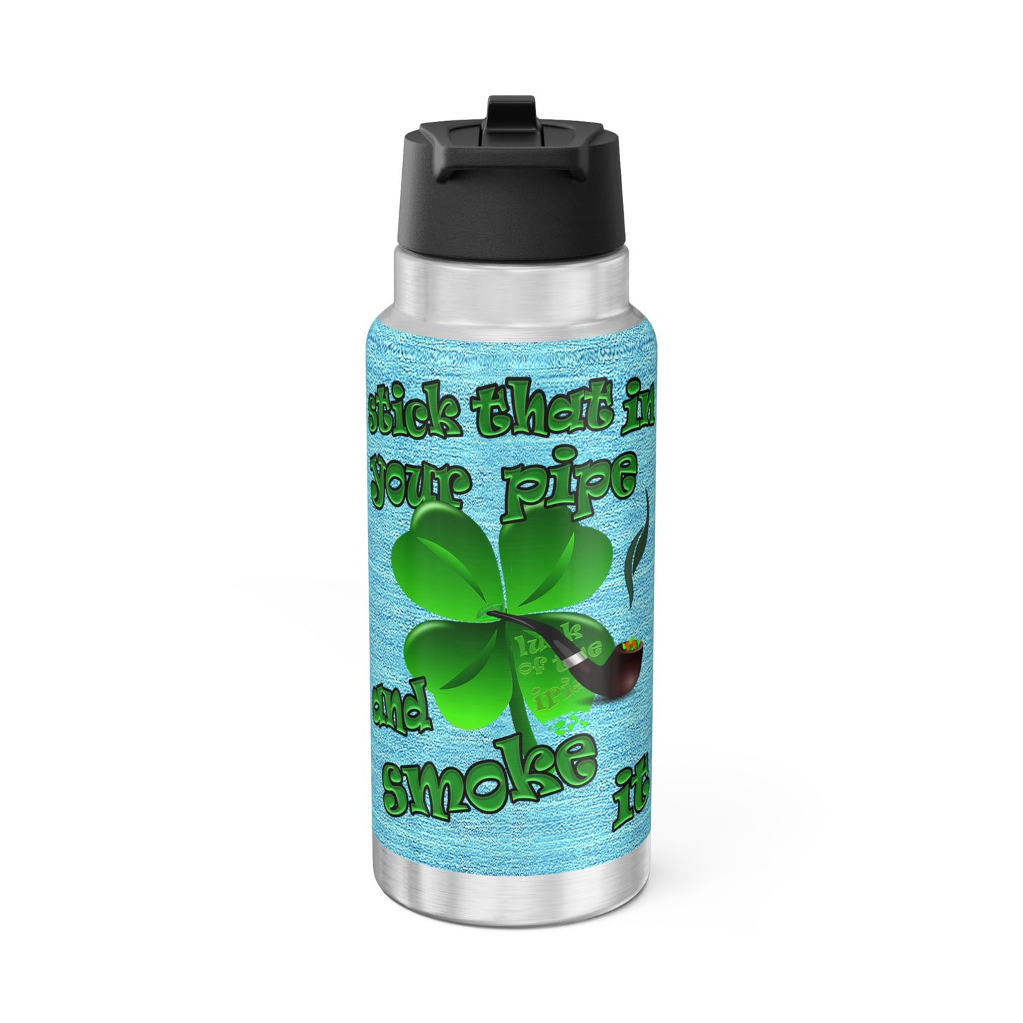 celtics logo - Gator Tumbler, 32oz  (faded blue)