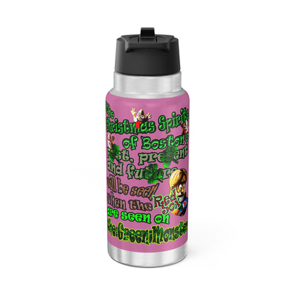 christmas spirits of boston - Gator Tumbler, 32oz (light pink)