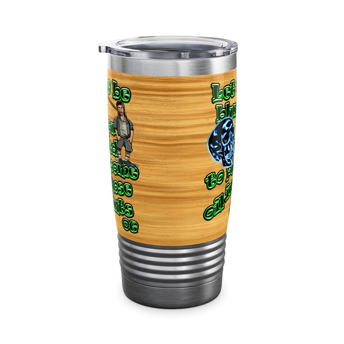 og - Ringneck Tumbler, 20oz (butterscotch wood finish)