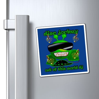 disc jockey - Magnets - (dark blue)