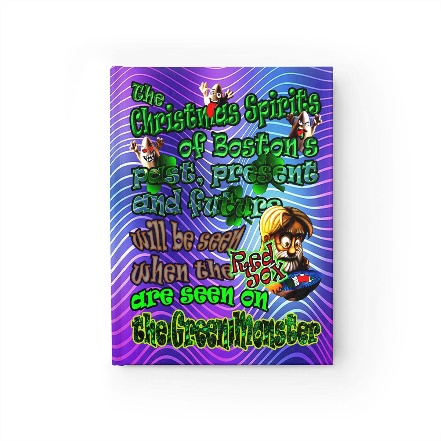 christmas spirits of boston - journal-blank (purple wave)