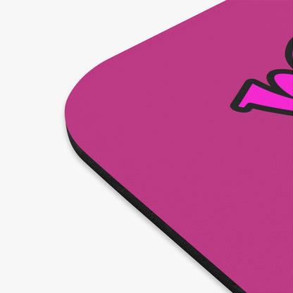 hoes b4 bros - Mouse Pad (Rectangle) (pink)