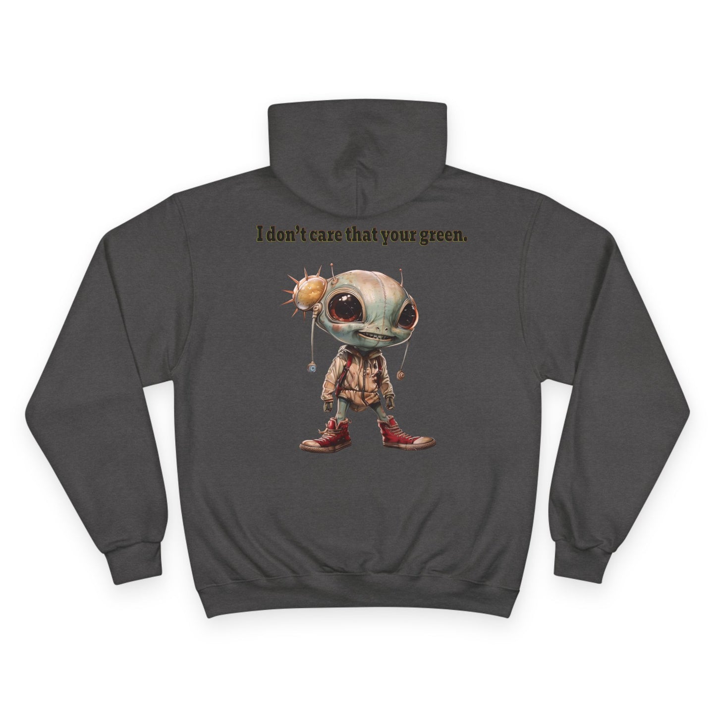 I don't care that your grey - Champion Hoodie