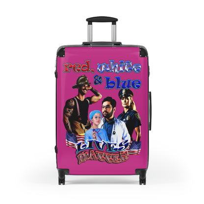 rw&b lives matter - Suitcase (pink)