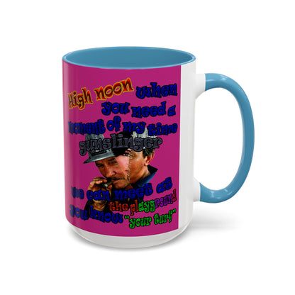 high noon - Accent Mug (pink)