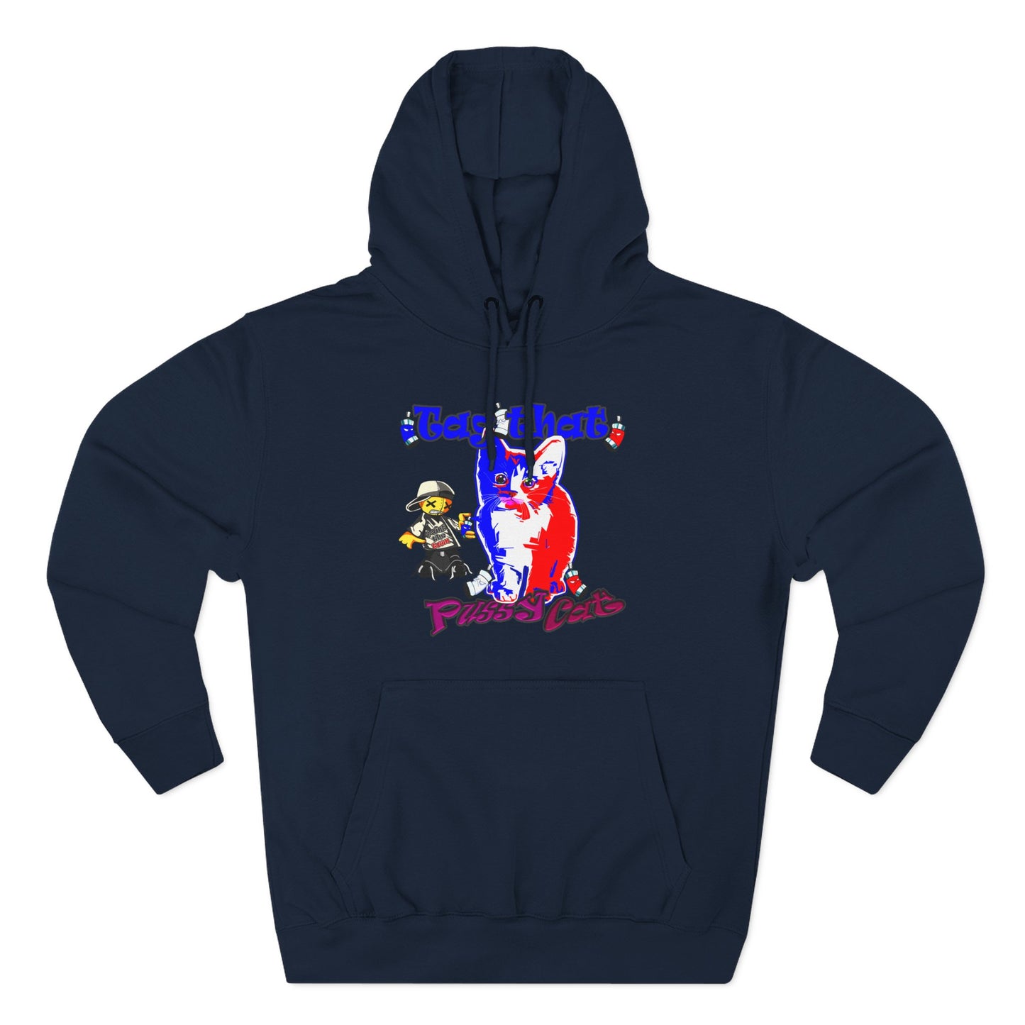 tag that - Three-Panel Fleece Hoodie