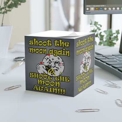 shoot the moon again - note cube (grey-light grey)