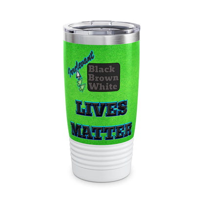 irrelevant - Ringneck Tumbler, 20oz (green turf)