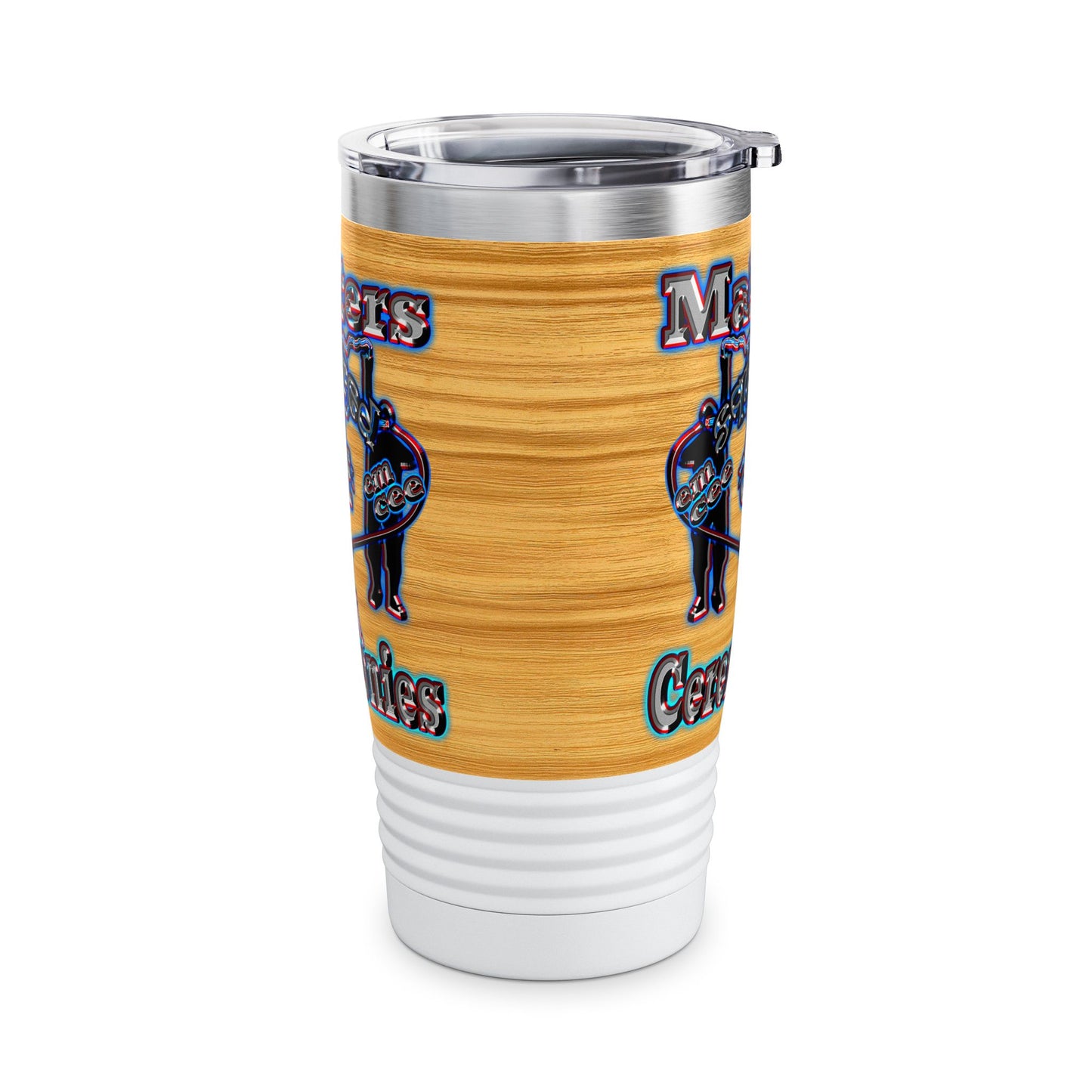 em cee squared - Ringneck Tumbler, 20oz (butterscotch wood finish)