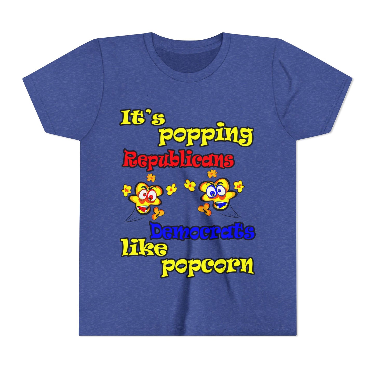 popping like popcorn - Youth Short Sleeve Tee